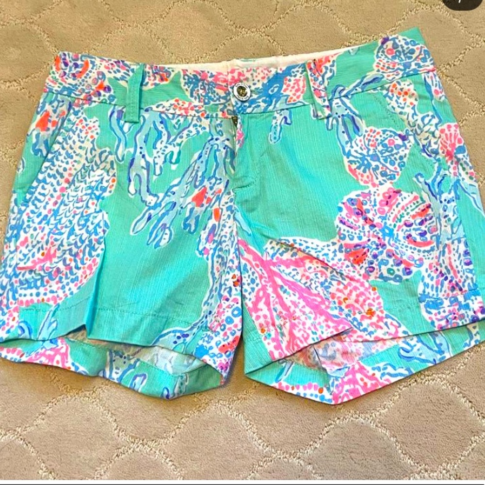 Lilly Pulitzer Callahan shorts size 0